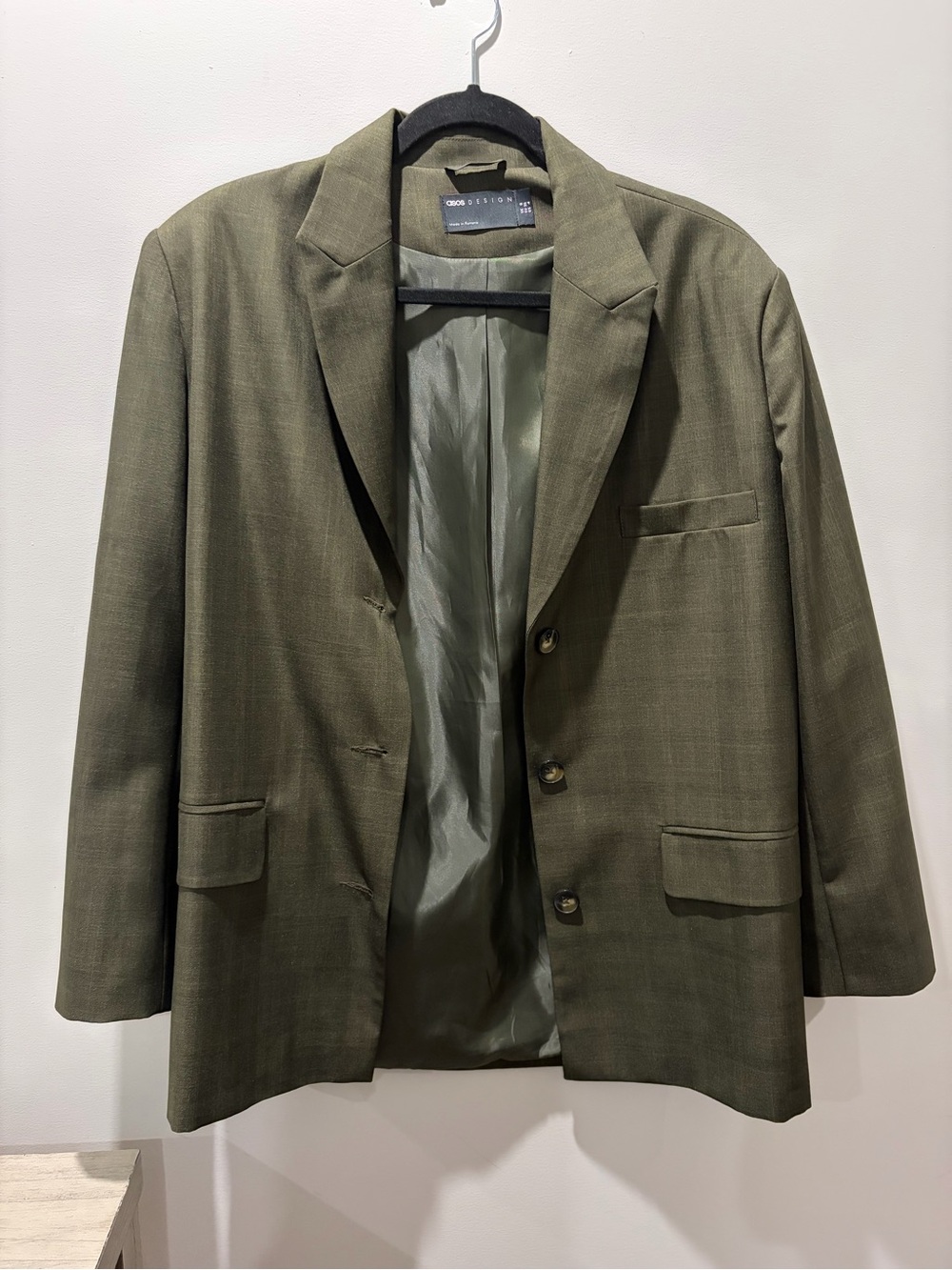 ASOS Olive Green Blazer Jacket